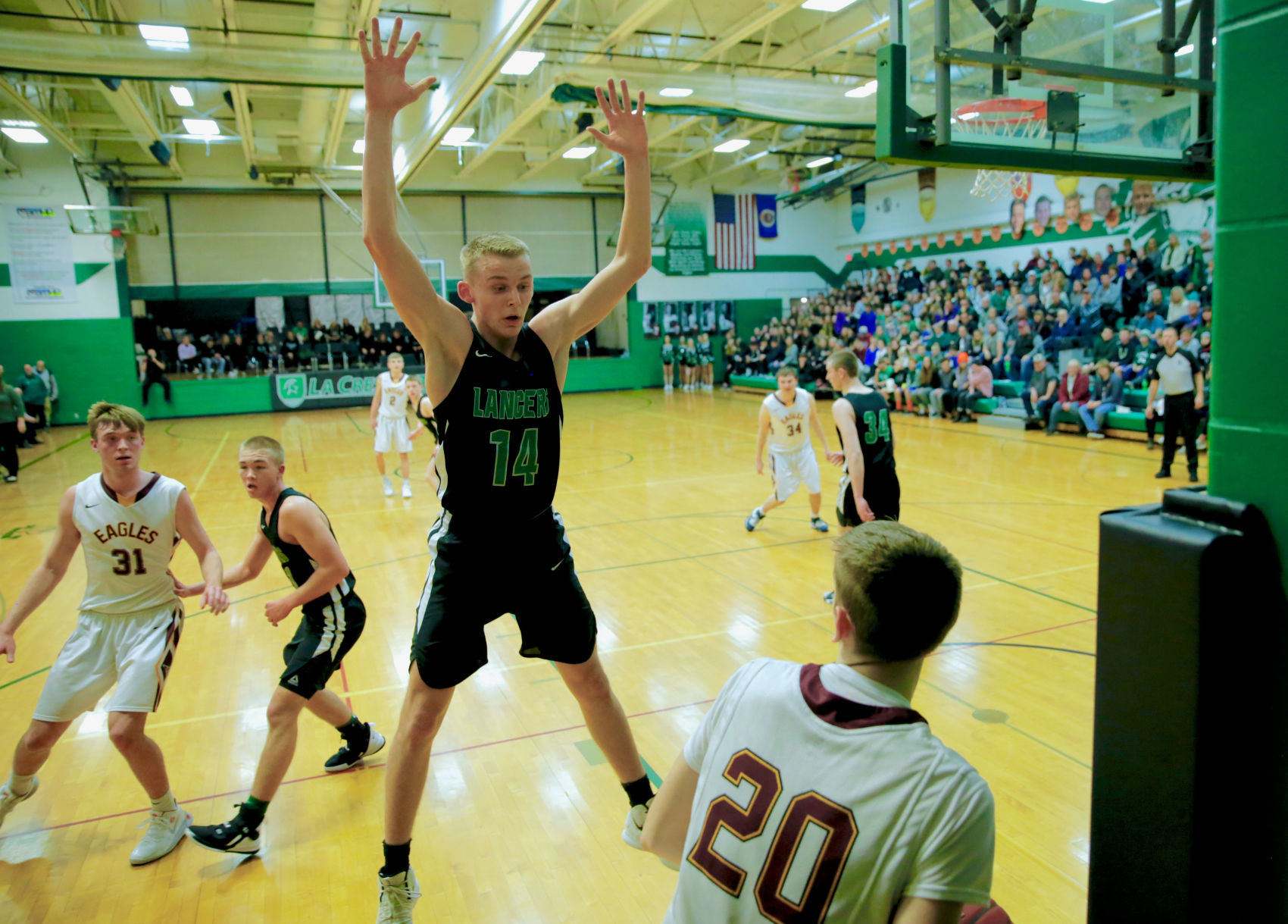 Section 1AA boys basketball...Dover-Eyota upsets LaCrescent-Hokah in overtime thriller